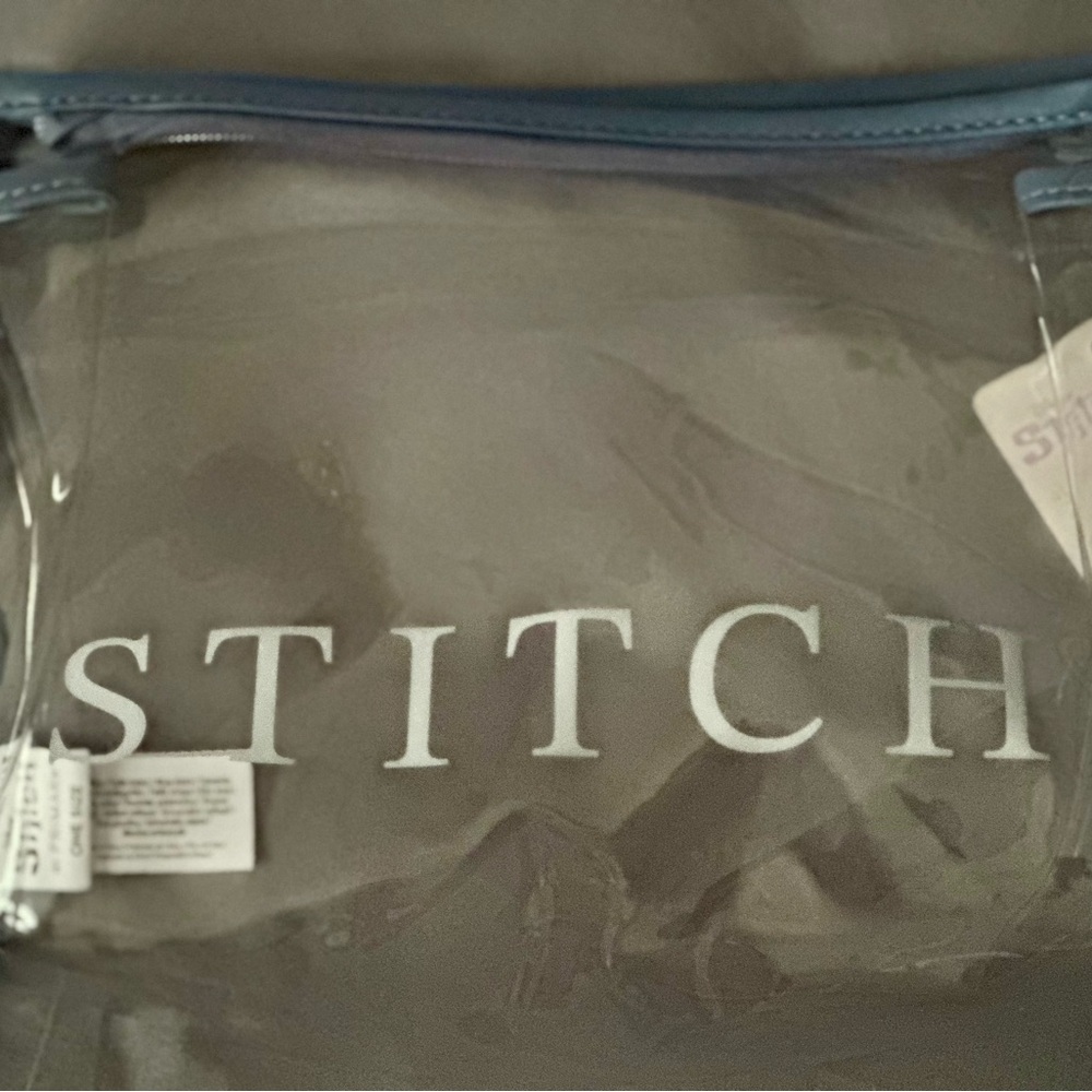 Stitch Blue and Clear 2-Piece Travel Bag Set - Picture 3 of 4